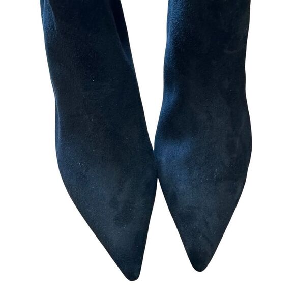 Revolve Marc Fisher LTD Haylian Suede Leather Pointed Toe Ankle Boots - Picture 12 of 12